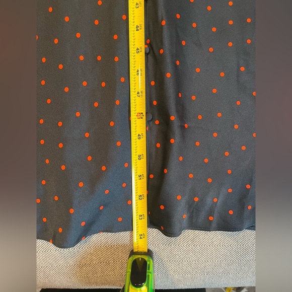 ASOS Design Maternity Tie Front Midi Dress with Button Detail Size 16 - Picture 10 of 16